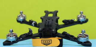 Amax F5L frame and Performante 2306 motors