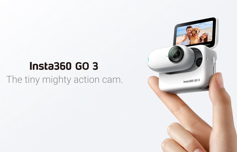 Insta360 GO3: Unlimited Creativity with Tiny Action Cam - First Quadcopter