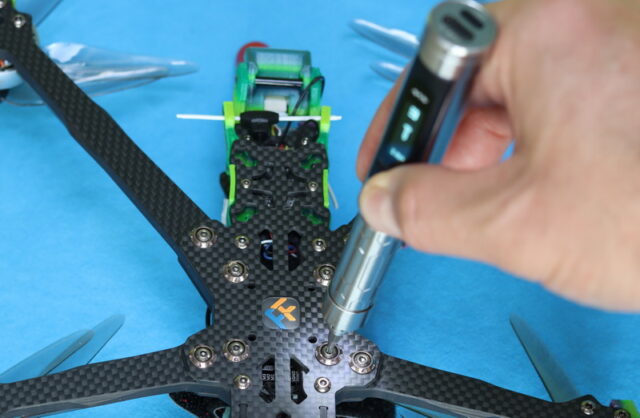 Drone repair using ES15 screwdriver