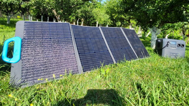 120W portable solar panel