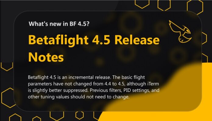 BetaFlight 4.5