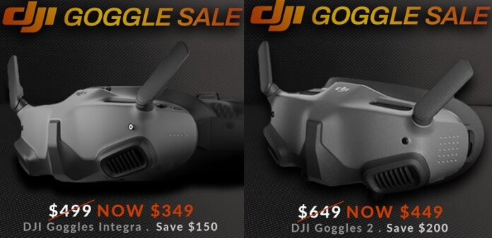 DJI Goggles 2 and Integra promo