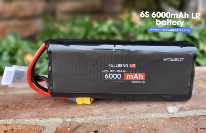 FullSend LR 6S 6000mAh Li-ION battery
