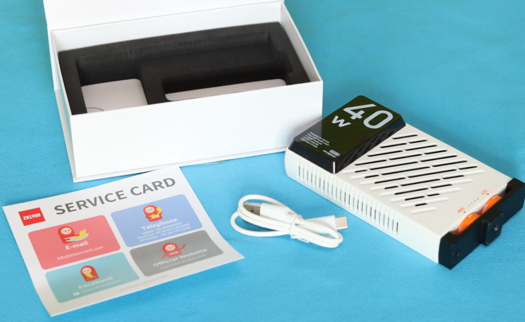 Luce Video ZHIYUN FIVERAY M40 - 40W, 14000 Lux, Temperatura Colore Regolabile, Per Fotografia - Foto 7