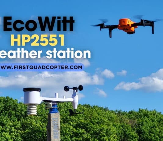 EcoWitt HP2551 weather station