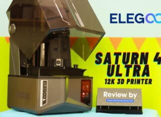 Elegoo Saturn 4 Ultra: Experience 12K Brilliance! Elegoo Saturn 4 Ultra