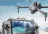 ZLL Beast SG603 PRO drone with obstacle avoidance, GPS, HD camera, and remote controller with built-in screen.
