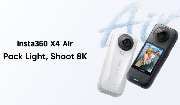 Insta360 X4 Air 360 camera – lightweight and affordable 8K action camera with flagship features
