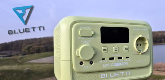 Bluetti Elite 30 V2 Review: Compact Yet Versatile Power Station Bluetti Elite 30 V2 portable power station shown on a table during a hands-on review.