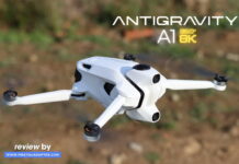 Antigravity A1 360° review: My Journey — Your Sky, Your Rules! Antigravity A1 drone shown during a hands-on review, highlighting its design and flight features