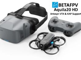 BetaFPV Aquila20 HD micro drone with ArtLynk digital VTX system