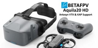 BetaFPV Aquila20 HD micro drone with ArtLynk digital VTX system