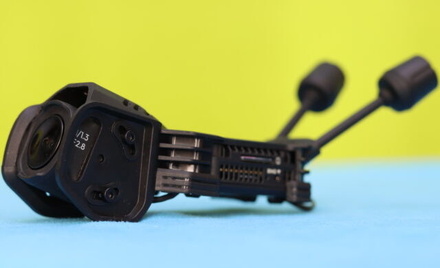 DJI O4 Air Unit Pro securely mounted on the BetaFPV Pavo20 Pro II bracket.