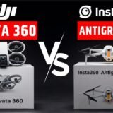 Antigravity A1 vs DJI Avata 360 comparison showing two 360-degree FPV drones side by side