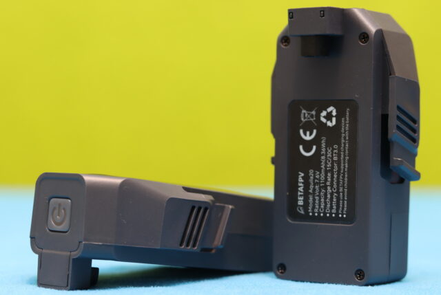 BetaFPV Aquila20 HD 2S 7.6V LiPo battery used with the Aquila20 HD FPV drone