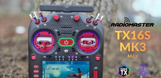 Radiomaster TX16S Mark III Max: A Legacy Refined! RadioMaster TX16S MK3 MAX radio transmitter shown in a full review, highlighting features, build, and performance.