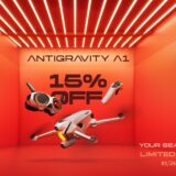 Antigravity A1 Flight Simulator Released as Free In-App Feature, A1 Drone Gets 15% Discount Antigravity A1 FPV flight simulator with 15% off for the real play