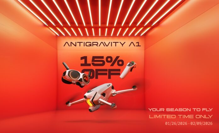 Antigravity A1 FPV flight simulator with 15% off for the real play