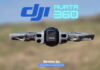 Featured DJI Avata 360 review photo by FirstQuadcopter.com showing the drone’s camera, frame, and propellers.