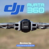 DJI Avata 360 Review: A New Level of Immersive Droning Featured DJI Avata 360 review photo by FirstQuadcopter.com showing the drone’s camera, frame, and propellers.