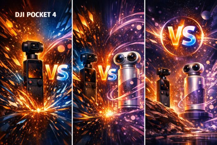DJI Pocket 4 vs Insta360 Luna Ultra – Stabilized Camera Comparison 2026 DJI Pocket 4 vs Insta360 Luna Ultra: Full Comparison of Specs, Features & Performance (2026)