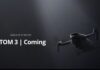 Promotional teaser image for the Potensic Atom 3 drone launch scheduled for June 10.