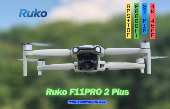 Read my hands-on Ruko F11PRO 2 Plus review after real-world testing. Discover its 4K camera quality, GPS flight performance, battery life, range, and whether this beginner-friendly drone is worth buying. Ruko F11PRO 2 Plus drone folded next to its remote controller and battery during my in-depth review and real-world flight testing.