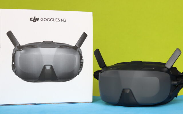 DJI Goggles N3 affordable FPV headset for immersive drone flying