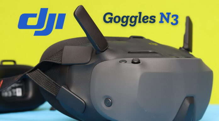 DJI Goggles N3 FPV goggles review with DJI O4 video transmission