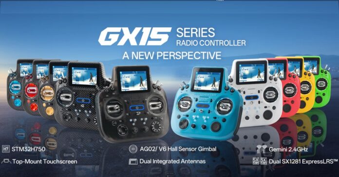 Radiomaster GX15 Series: GX15 and GX15 MAX in All Available Color Options